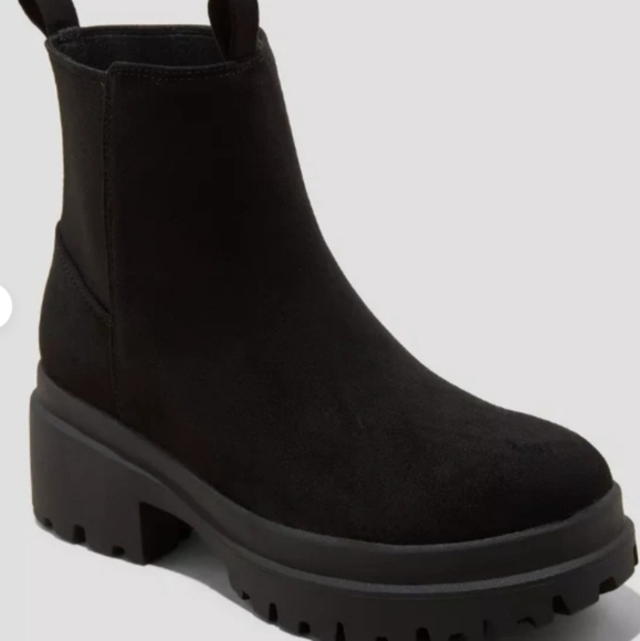 Universal Thread Tibby Lug Boots Black - SIZE 9 - Picture 1 of 6